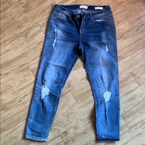 Jessica Simpson distressed jeans